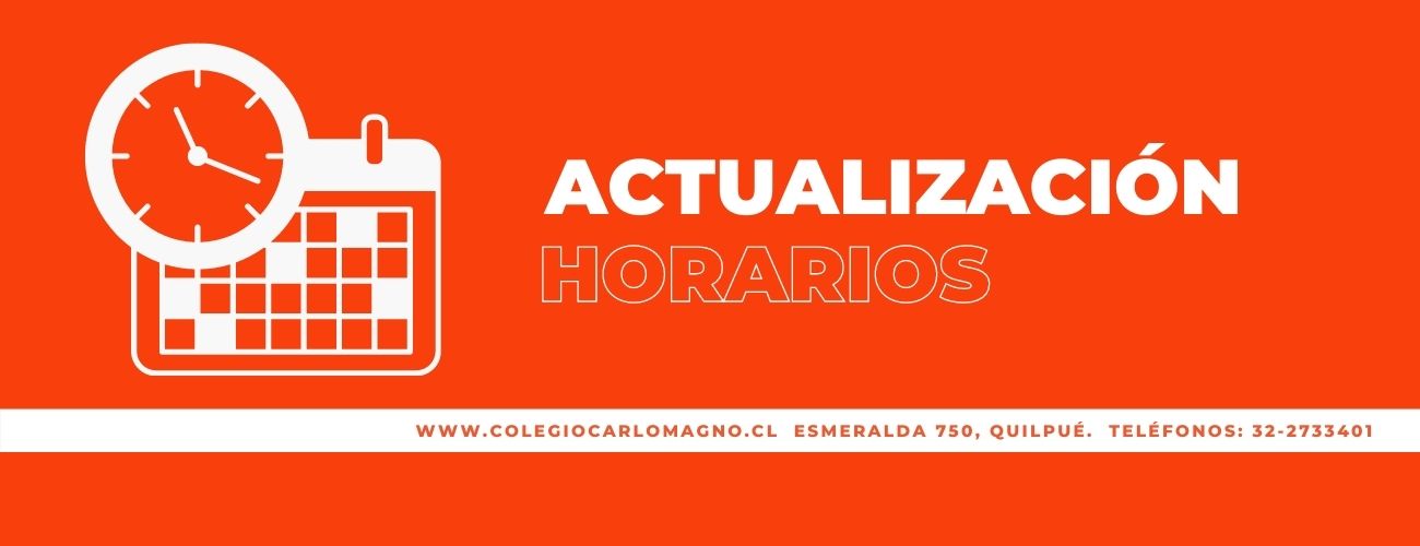 www.colegiocarlomagno.cl Esmeralda 781, Quilpué. Teléfono 32-2733401. Inspectoría 983209336
